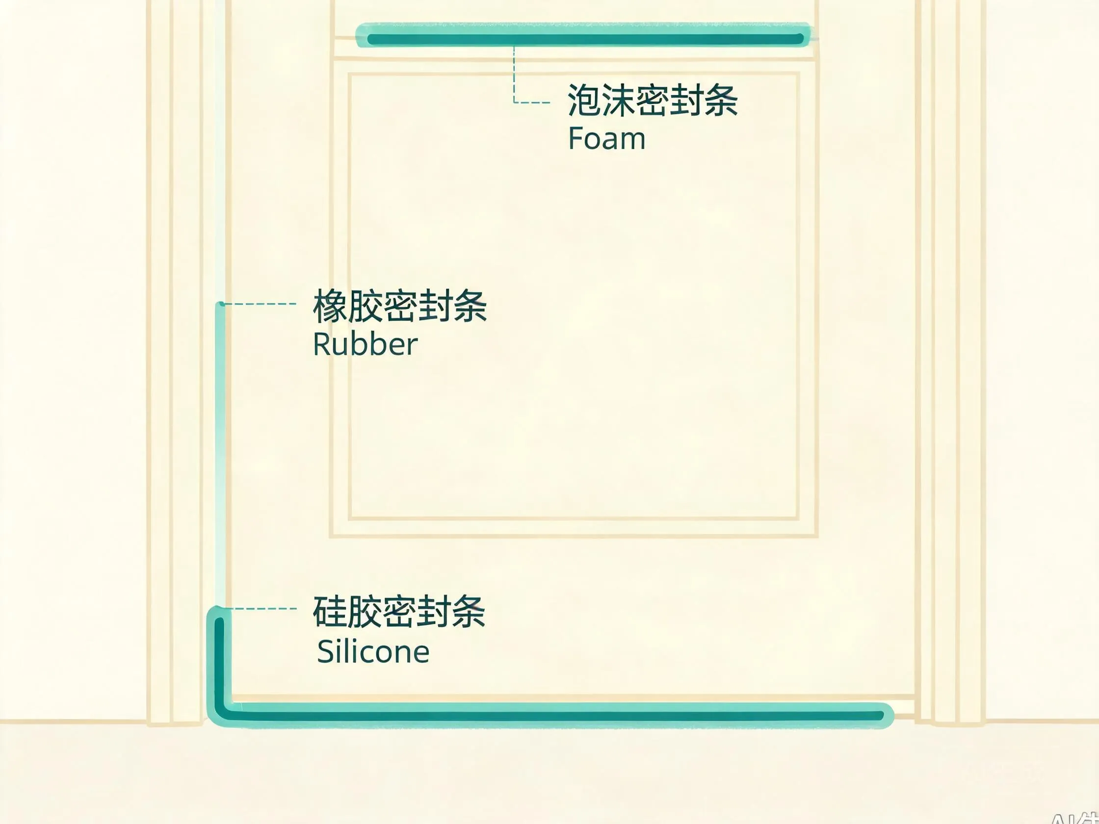 门缝密封条横评:D 型、P 型、自动落条怎么选