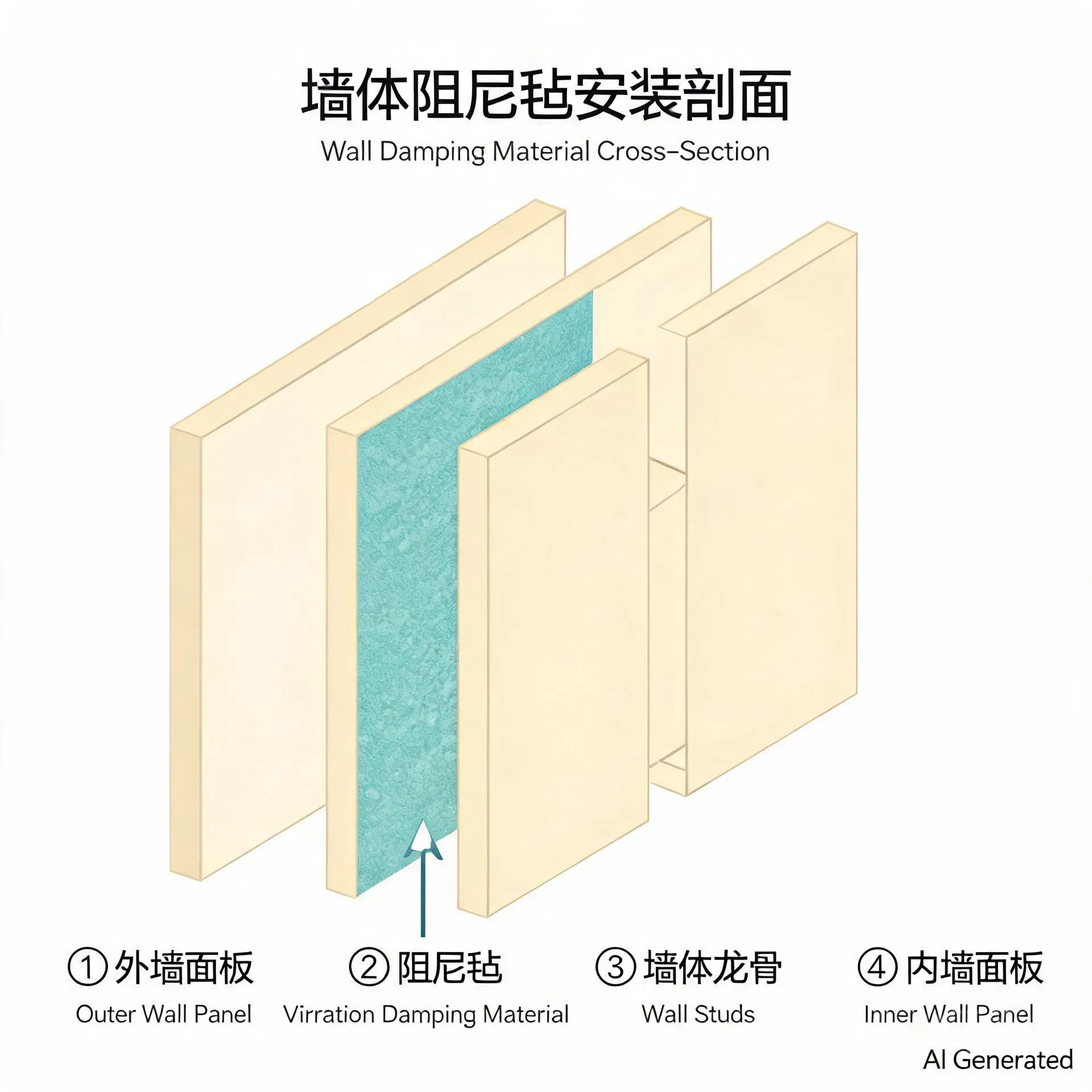 阻尼毡是什么?为什么它在隔音改造中很重要